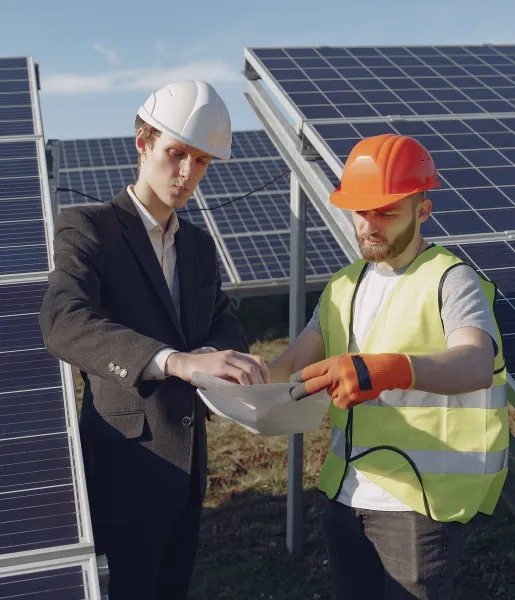 Solar panel installation technician