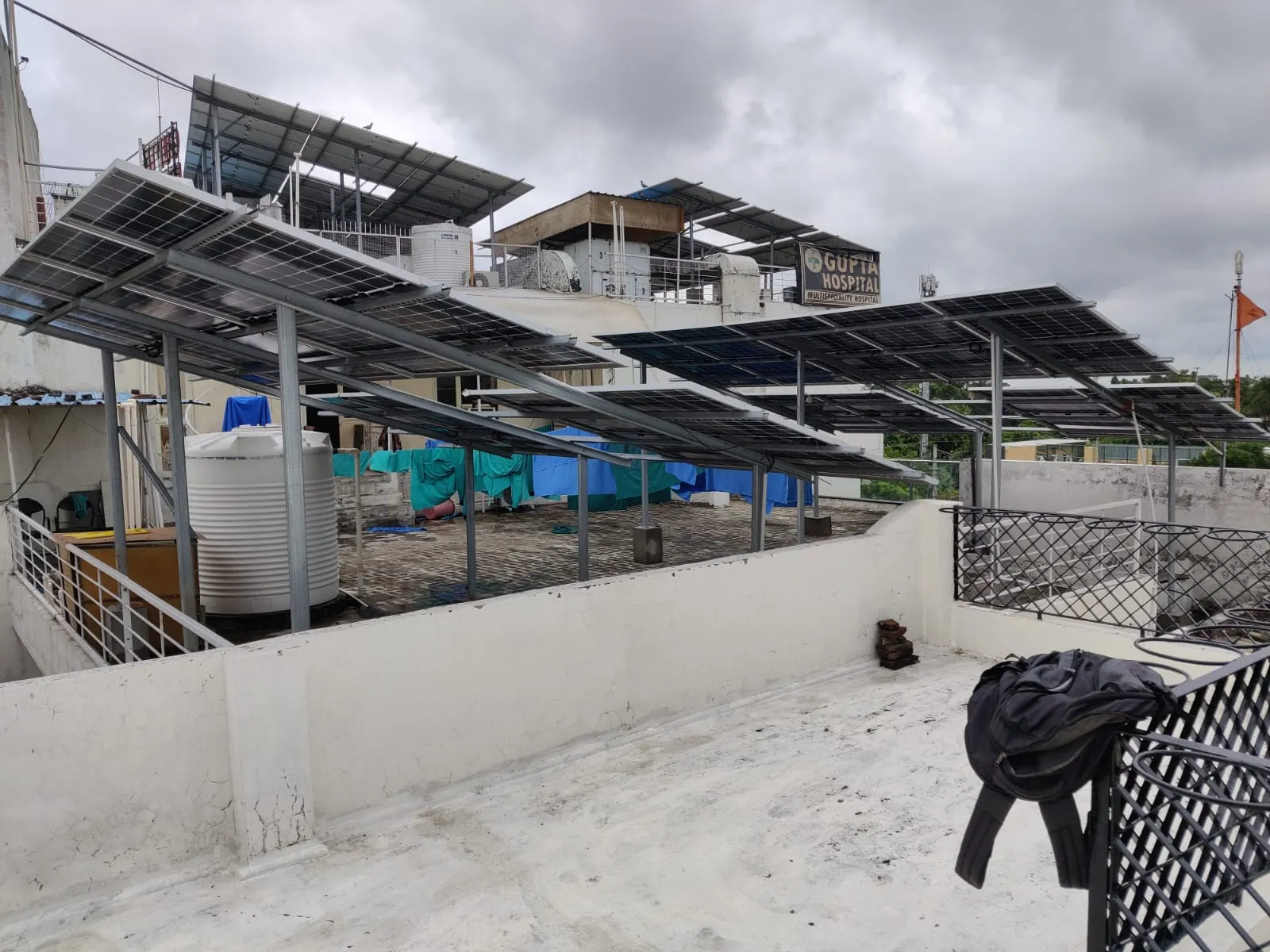 Gupta Hospital Solar Installation